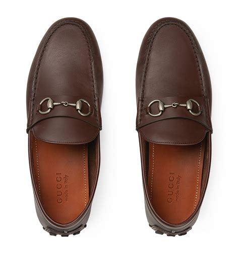 Gucci horsebit driving loafers